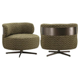 Richmond Interiors Lauren Moss Chevron Lounge Chair