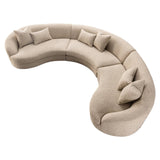 Richmond Interiors Morena Cream Blockweave Sofa