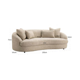 Richmond Interiors Morena Cream Blockweave Sofa