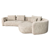 Richmond Interiors Angusto Natural Softweave Lounge Right Hand Sofa
