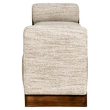 Richmond Interiors Bench Winslov natural softweave fire retardant