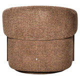 Richmond Interiors Lounge chair Marina brown blockweave swivel fire retardant
