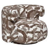 Richmond Interiors Talley Brown Nature Swivel Lounge Chair