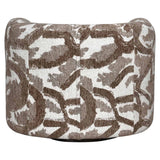 Richmond Interiors Talley Brown Nature Swivel Lounge Chair