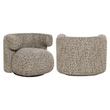 Richmond Interiors Talley Cobblestone Swivel Lounge Chair