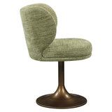 Richmond Interiors Amely Pistache Softweave Swivel Dining Chair