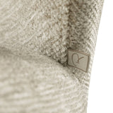 Richmond Interiors Amely Natural Softweave Swivel Bar Stool