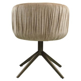 Richmond Interiors Cassi Sand Soft Swivel Dining Chair