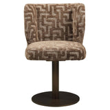 Richmond Interiors Fiona Brown Labyrinth Swivel Dining Chair