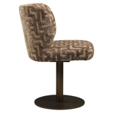 Richmond Interiors Fiona Brown Labyrinth Swivel Dining Chair