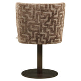 Richmond Interiors Fiona Brown Labyrinth Swivel Dining Chair