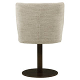 Richmond Interiors Fiona Natural Softweave Swivel Dining Chair