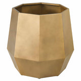 Richmond Interiors Planter Axis bronze gold medium
