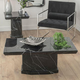 Nordic Black Marble Coffee Table