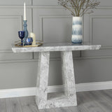 Harry Grey Marble Console Table