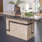 Veneto Cream Marble Dining Table - 180cm
