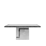 Veneto Grey Marble Dining Table - 180cm