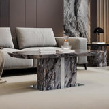 Ravio Grey Marble Coffee Table