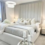 The Melodia Luxury Panel Velvet Bed