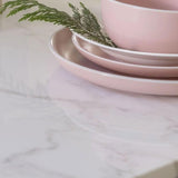 Romeo White Marble Dining Table -160cm
