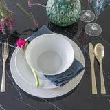 Nordic Black Marble Dining Table - 160cm