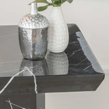 Nordic Black Marble Side Table
