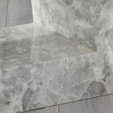 Harry Grey Marble Dining Table - 160cm
