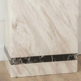 Aria Cream Marble Console Table