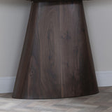 Welby Walnut Oval Console Table