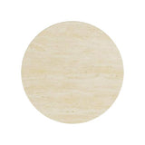 Riviera Beige Marble Round Side Table