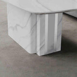Valentini White Marble Coffee Table