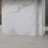 Valentini White Marble Dining Table - 240cm