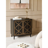 Libra Interiors Reeno Fretwork 2 Door Cabinet