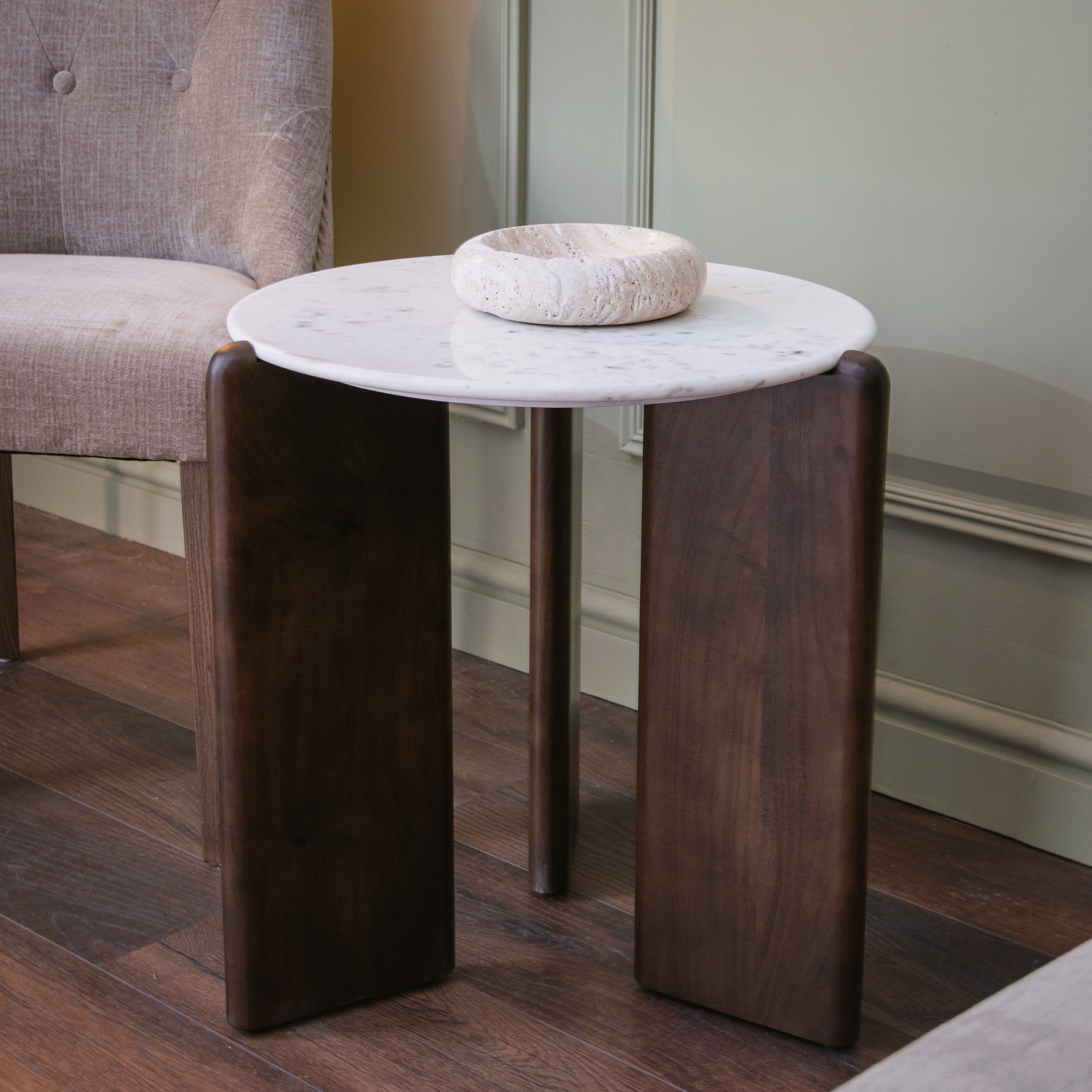 RV Astley Brosna Side Table Brown