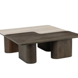 Richmond Interiors Coffee Table Nando Set Of 2 (Brown)
