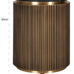 Richmond Ironville Golden Side Table-Belmont Interiors