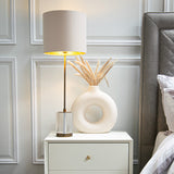 RV Astley Reno Table Lamp Antique Brass 72cm