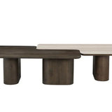 Richmond Interiors Coffee Table Nando Set Of 2 (Brown)