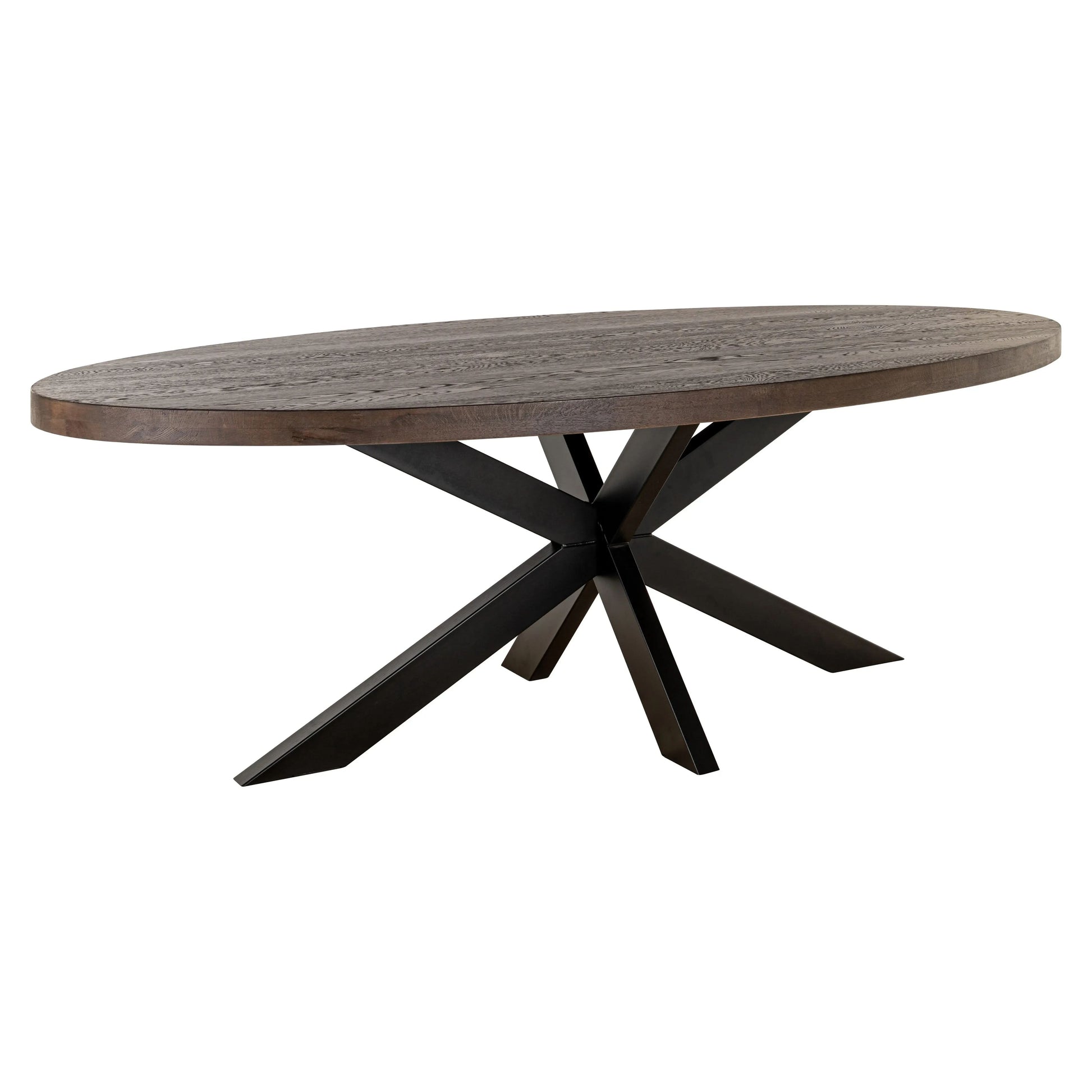 Richmond Interiors Watson 235cm Dining Table in Dark Brown