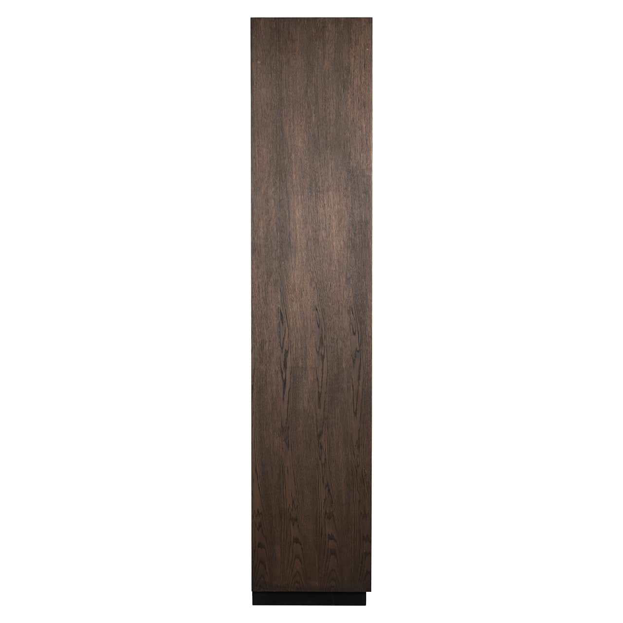 Richmond Interiors Oakura Walnut Brown Oak Wood Open Display Unit | 2 Doors