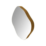 Libra Interiors Organic Wall Mirror - Aged Champagne
