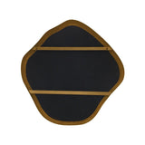 Libra Interiors Organic Wall Mirror - Aged Champagne