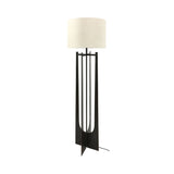 Libra Interiors Glenthorpe Floor Lamp - Hammered Iron