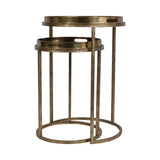 Libra Interiors Constellation Map Set of 2 Side Tables