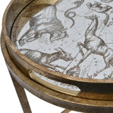 Libra Interiors Constellation Map Set of 2 Side Tables