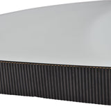 Libra Interiors Organic Wall Mirror - Bronze