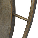 Libra Interiors Concentric Circles Iron Mirror - Aged Gold