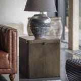 Libra Interiors Skyline Terracotta Table Lamp - Black