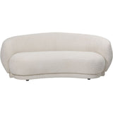 Libra Interiors Casa Seater Curved Mini Sofa - Taupe