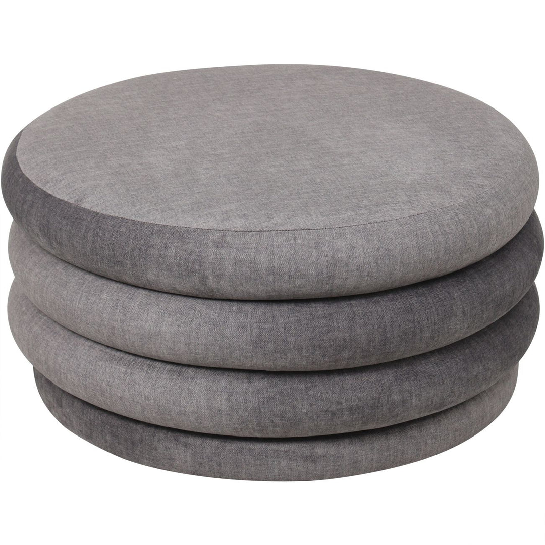 Libra Interiors Casa Storage Ottoman - Grey